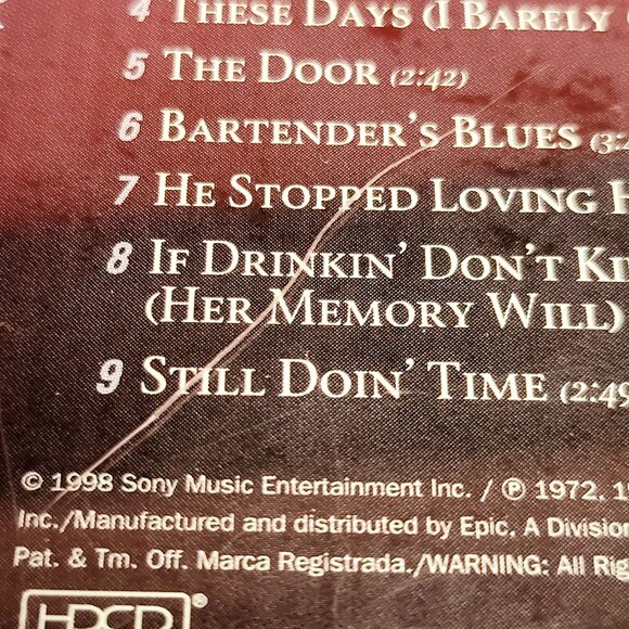 16 Biggest Hits George Jones Audio CD 1998 Signed - Picture 8 of 8